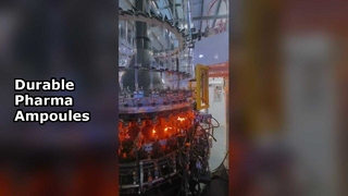 Fiale di vetro da 20 ml di grado farmaceutico borosilicato durevole