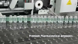 bottiglia di vetro modellato di alta qualità