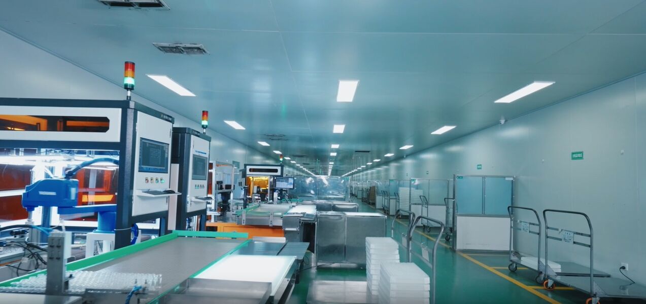 CHENGDU JINGU PHARMA-PACK CO.,LTD. linea di produzione del fabbricante