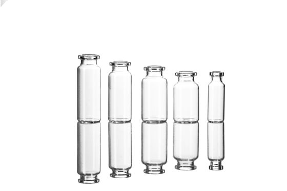 Fiala tubolare in vetro borosilicato neutro ambra trasparente da 2 ml USP tipo I