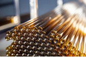 Buona resistenza idrolitica Borosilicato tubo di vetro per la produzione di fiale di vetro e ampolla di vetro