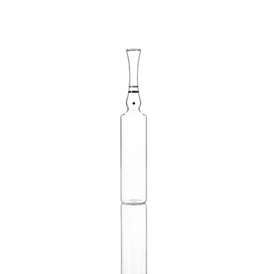 Ampolata di vetro trasparente di grado farmaceutico da 2 ml da 11,5*70 mm con materiale di vetro borosilicato
